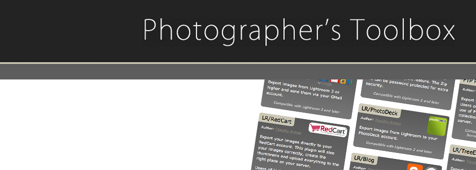 Photographer's Toolbox